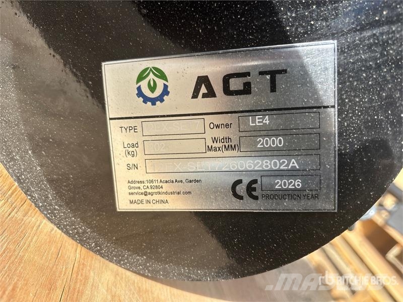 Quantity of (7) AGT 12EX-SET7 Mini Excavator Atta Drugi deli