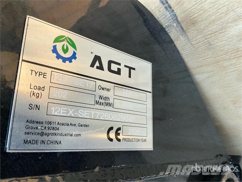 Quantity of (7) AGT 12EX-SET7 Mini Excavator Atta Drugi deli