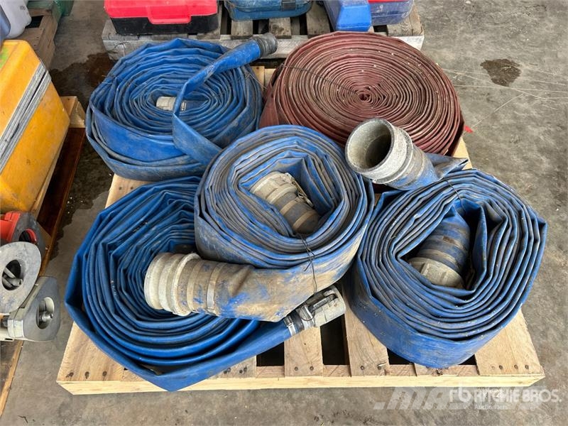 Quantity of (7) Discharge Hose w/ Camlock Fittings Drugi deli