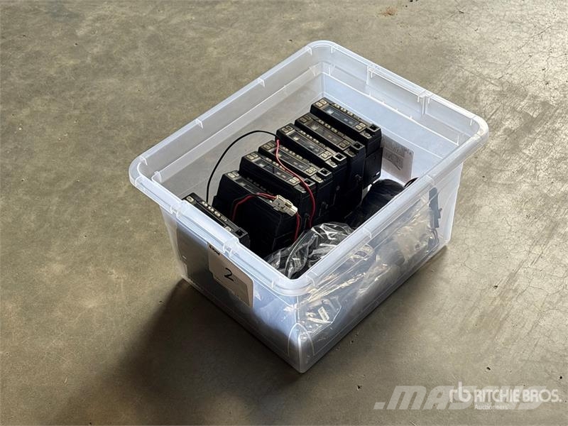 Quantity of (7) Kenwood TK762HG VHF Truck Radios Ďalšie komponenty