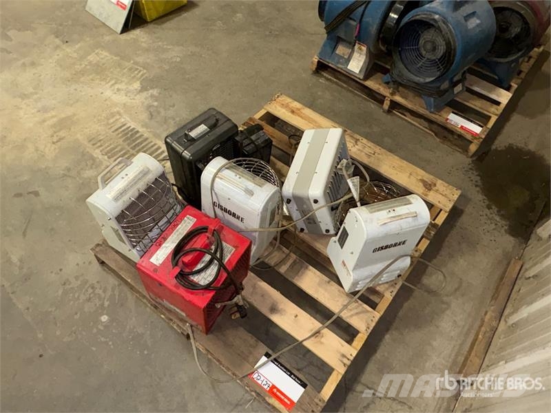 Quantity of (7) Miscellaneous Space Heater Topení a zařízení pro rozmrazování