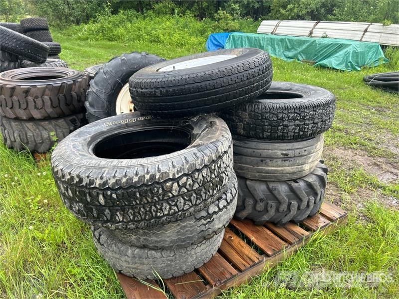 Quantity of (7) Mixed Tires Tyres, wheels and rims