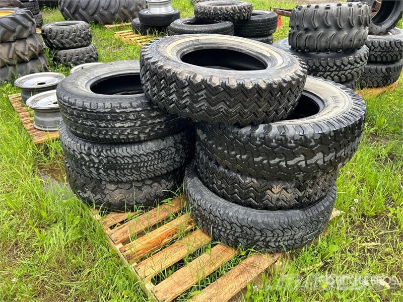  Quantity of (7) Mixed Tires Tyres, wheels and rims
