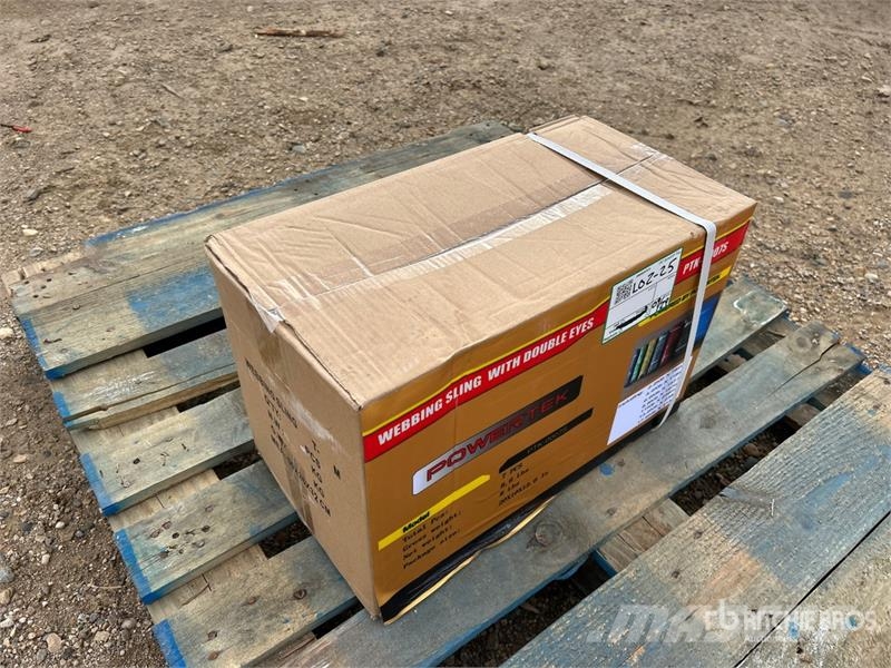  Quantity of (7)  Powertek PTK-0007S Double Eye Web Crane parts and equipment