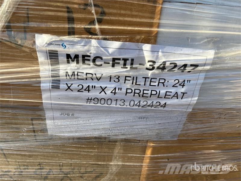  Quantity of 72 Merv 13 Filter 24 in x 24in x4in Hi Drugi deli
