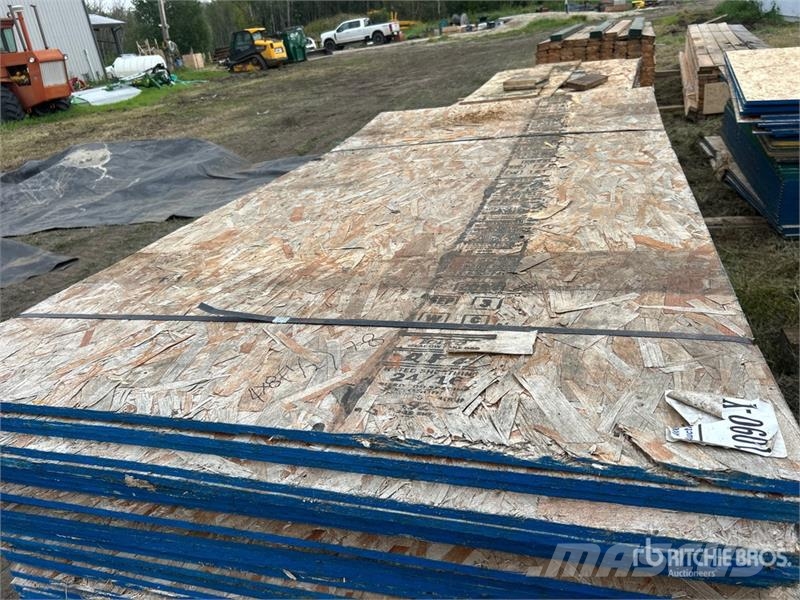 Quantity of (78) 4 ft x 8 ft OSB Board Other components