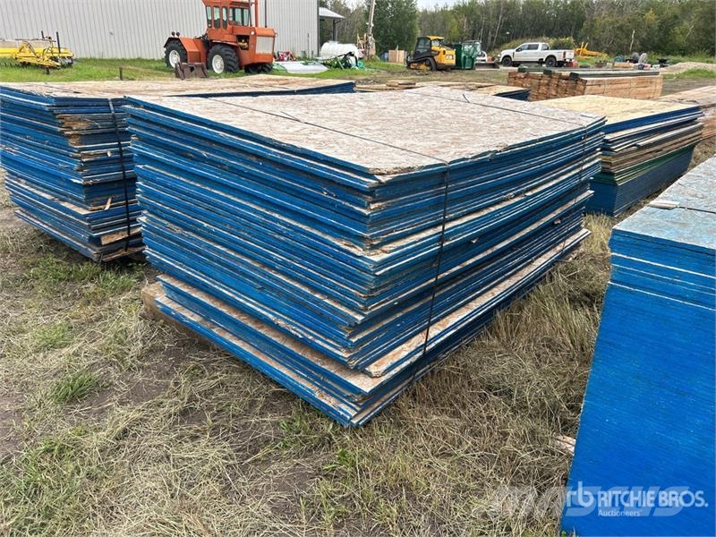 Quantity of (78) 4 ft x 8 ft OSB Board Other components