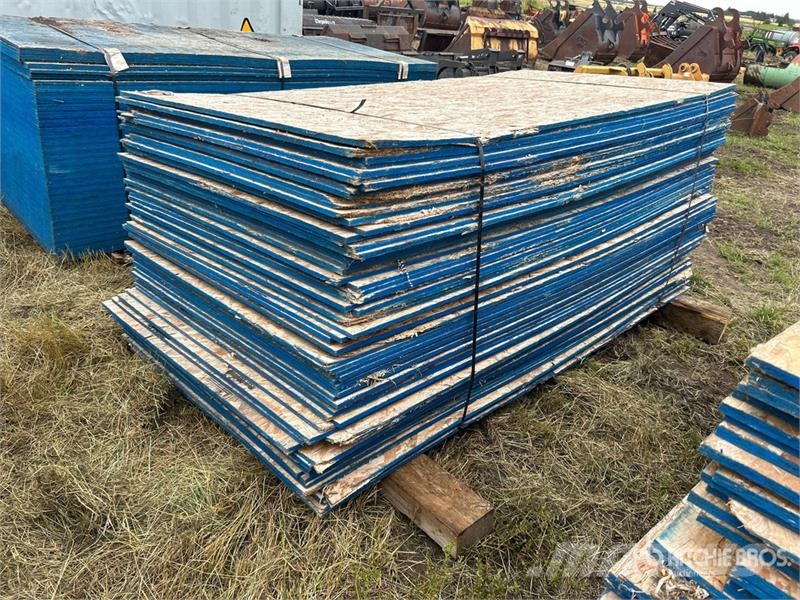 Quantity of (78) 4 ft x 8 ft OSB Board Other components