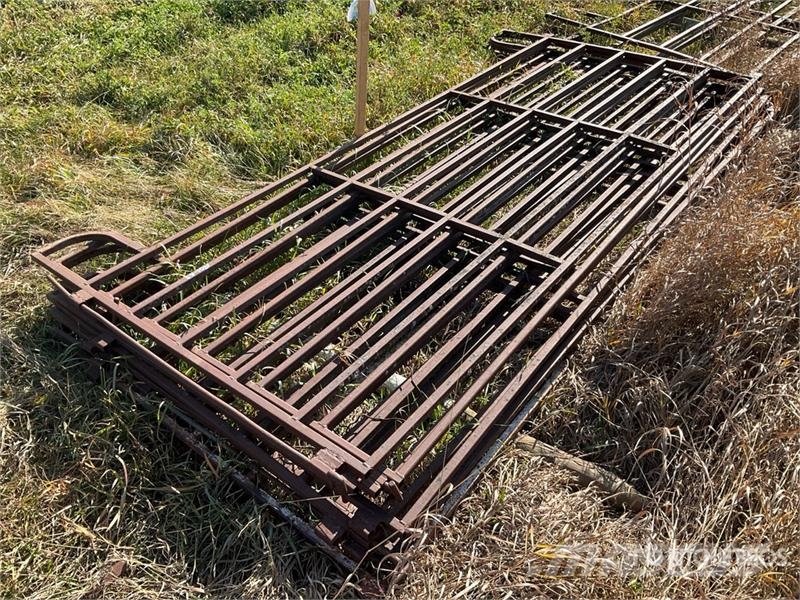  Quantity of (8) 10 ft x 5 ft Steel Livestock Panel ماكينات وملحقات مواش أخرى