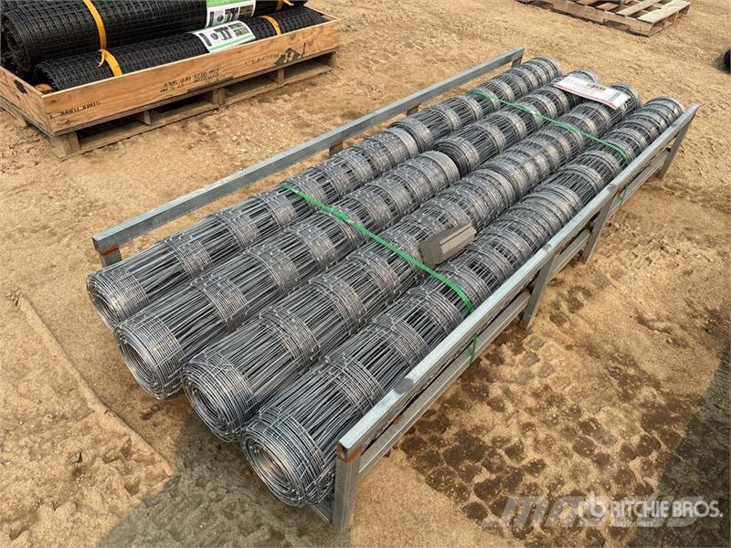  Quantity of (8) 3.9 ft x 164 ft Hot-Dip Galvanized Fencing equipment