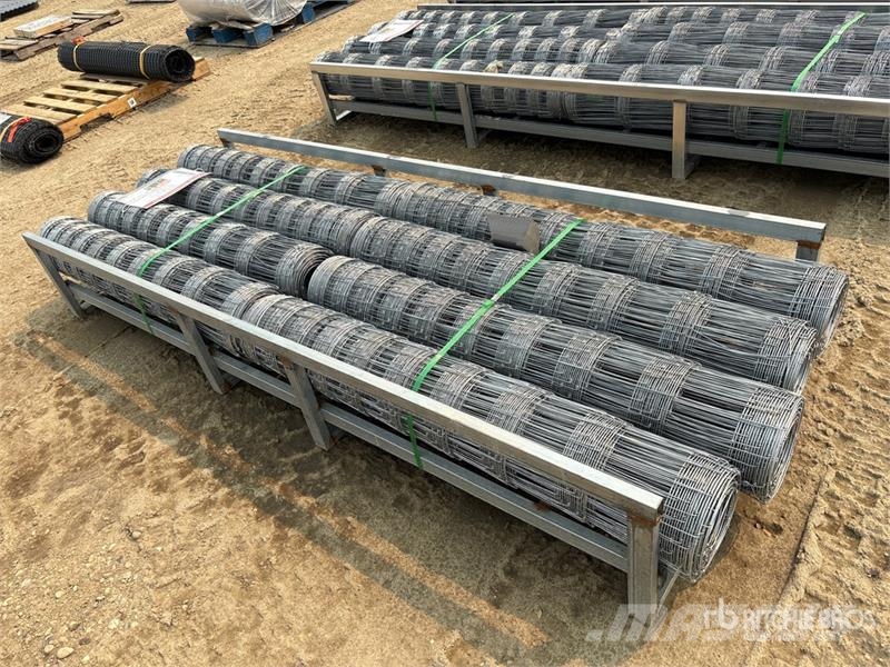  Quantity of (8) 3.9 ft x 164 ft Hot-Dip Galvanized Fencing equipment