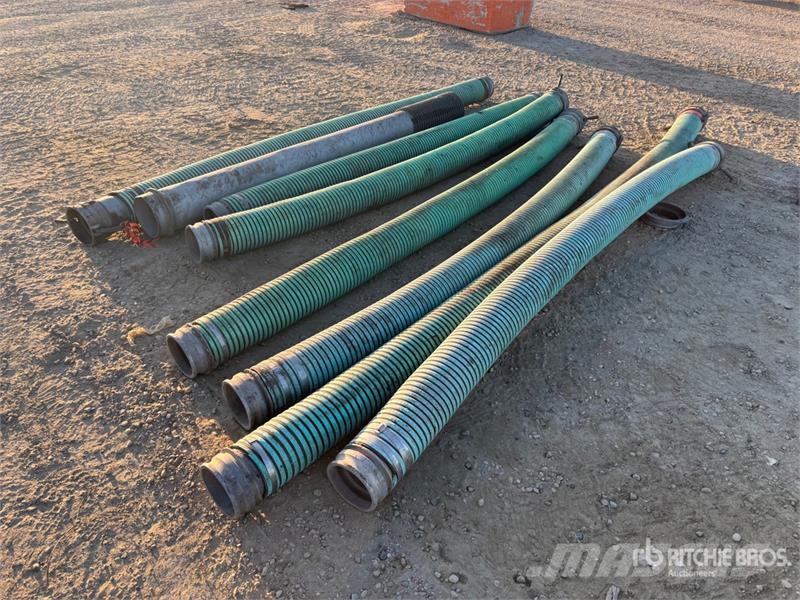  Quantity of (8) 6 in Vac Hose Компоненты строительной техники