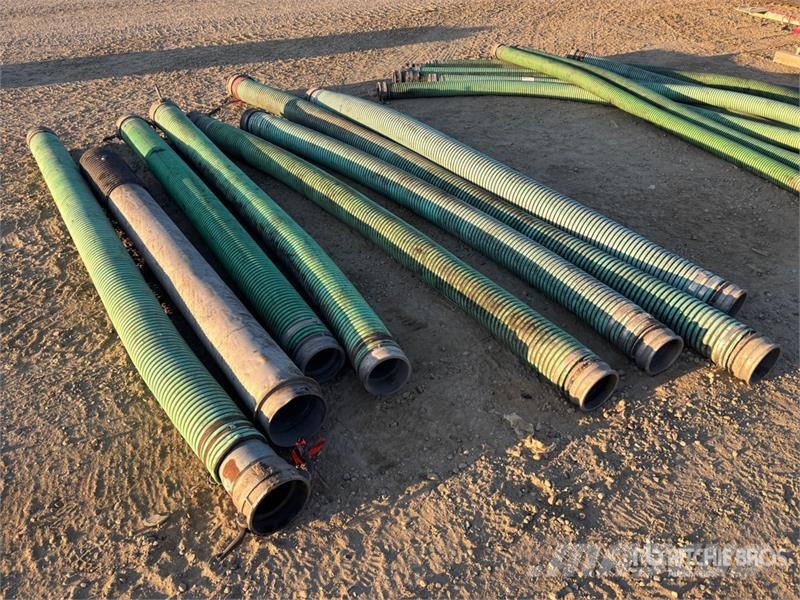  Quantity of (8) 6 in Vac Hose Компоненты строительной техники