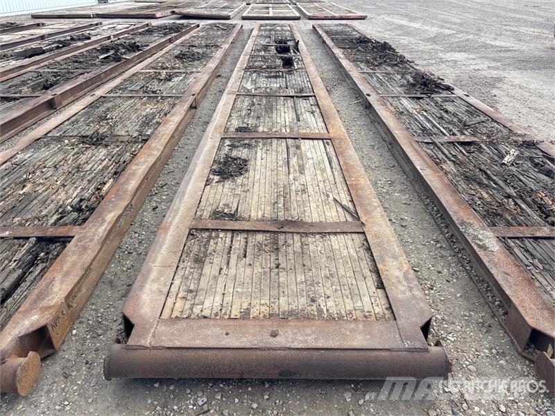 Quantity of (8) Custom Built Rig Mats Rezervni delovi i oprema za bušenje