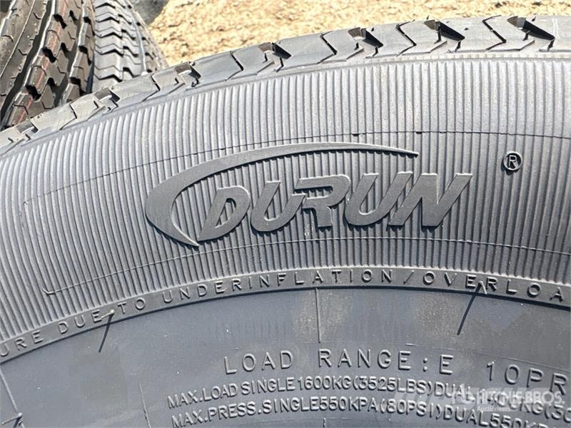  Quantity of (8) Durun ST235/80R16 Tires (Unused) Tyres, wheels and rims