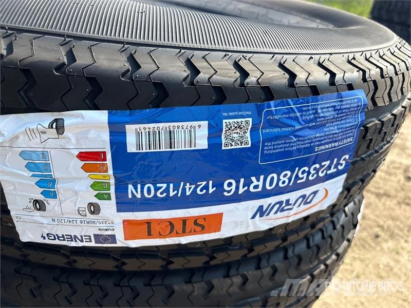  Quantity of (8) Durun ST235/80R16 Tires (Unused) Tyres, wheels and rims