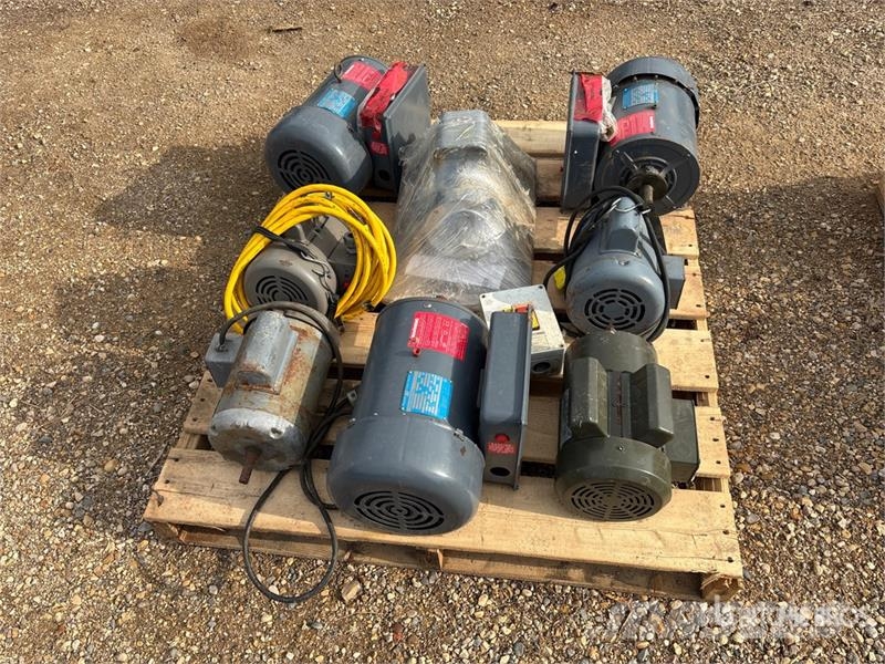  Quantity of (8) Electric Motor Industrial engines