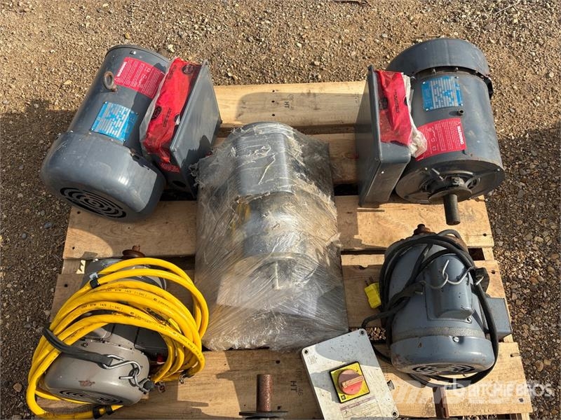  Quantity of (8) Electric Motor Industrial engines