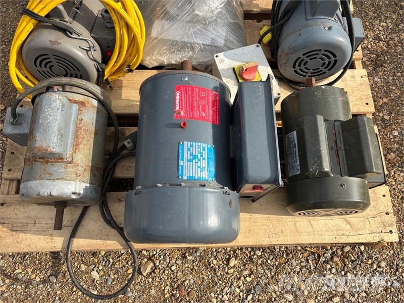 Quantity of (8) Electric Motor Industrial engines