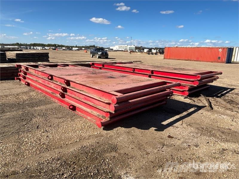  Quantity of 8 ft 6 in x 22 ft 4 in Steel Skids Other