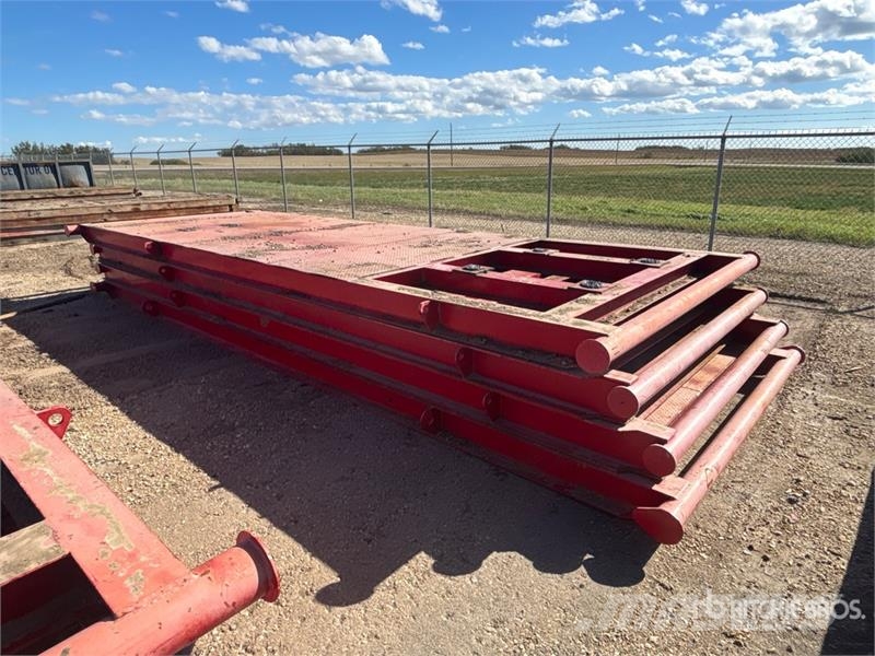  Quantity of 8 ft 6 in x 22 ft 4 in Steel Skids Other