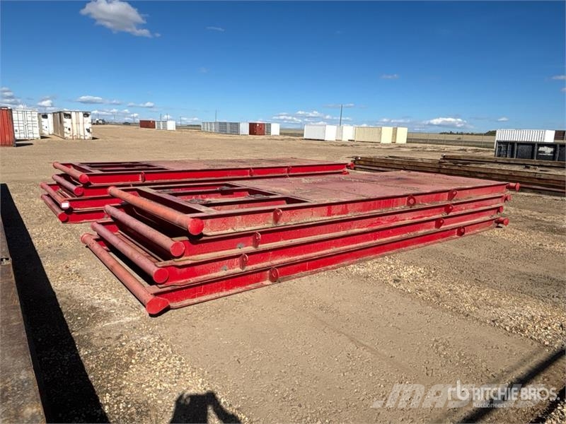  Quantity of 8 ft 6 in x 22 ft 4 in Steel Skids Other