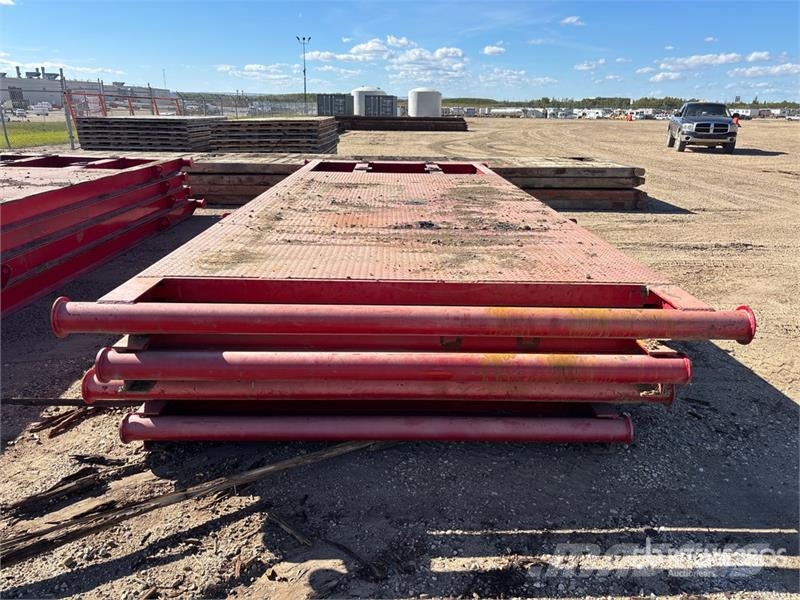  Quantity of 8 ft 6 in x 22 ft 4 in Steel Skids Other