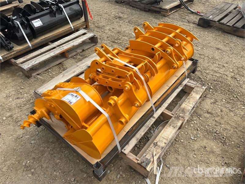 Quantity of (8) GIYI Cat 301 GYA-8 Mini Excavator Drugi deli