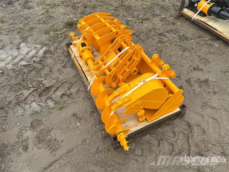 Quantity of (8) GIYI Cat 301 GYA-8 Mini Excavator Kiti naudoti statybos komponentai
