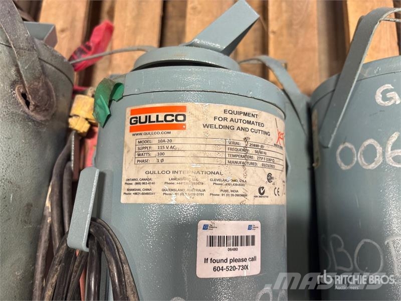  Quantity of (8) Gullco 10A-20 Portable Electrode S ماكينات زراعية - غير ذلك