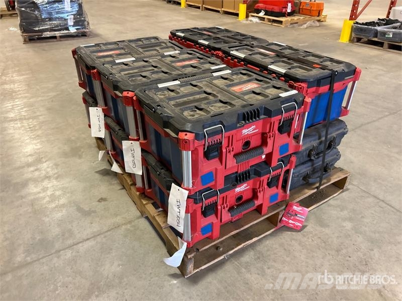  Quantity of (8) Impact Wrenches, (2) Pipe Rack Jac مكونات أخرى