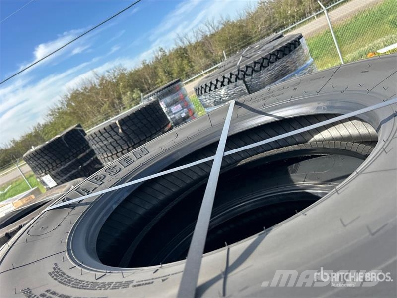 Quantity of (8) Kapsen 11R24.5 Tires (Unused) Tyres, wheels and rims