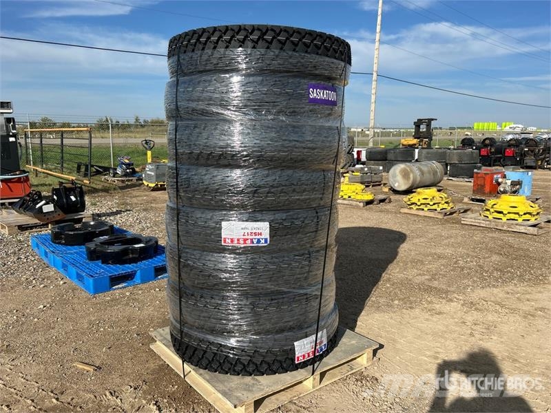 Quantity of (8) Kapsen 11R24.5 Tires (Unused) Tyres, wheels and rims
