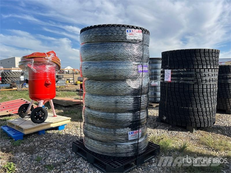 Quantity of (8) Kapsen 11R24.5 Tires (Unused) Tyres, wheels and rims