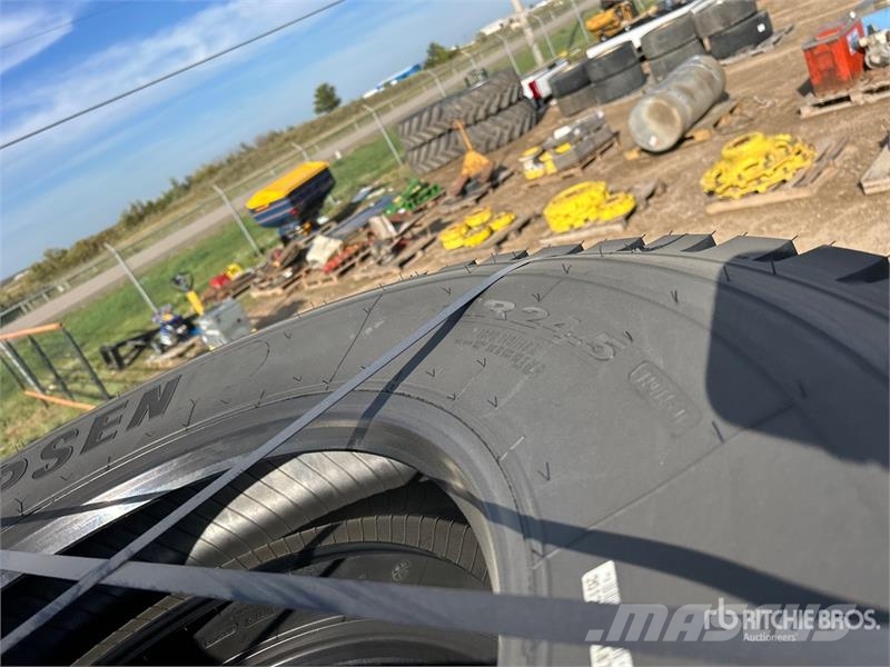 Quantity of (8) Kapsen 11R24.5 Tires (Unused) Tyres, wheels and rims