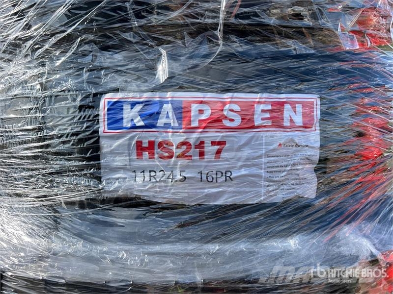 Quantity of (8) Kapsen 11R24.5 Tires (Unused) Tyres, wheels and rims