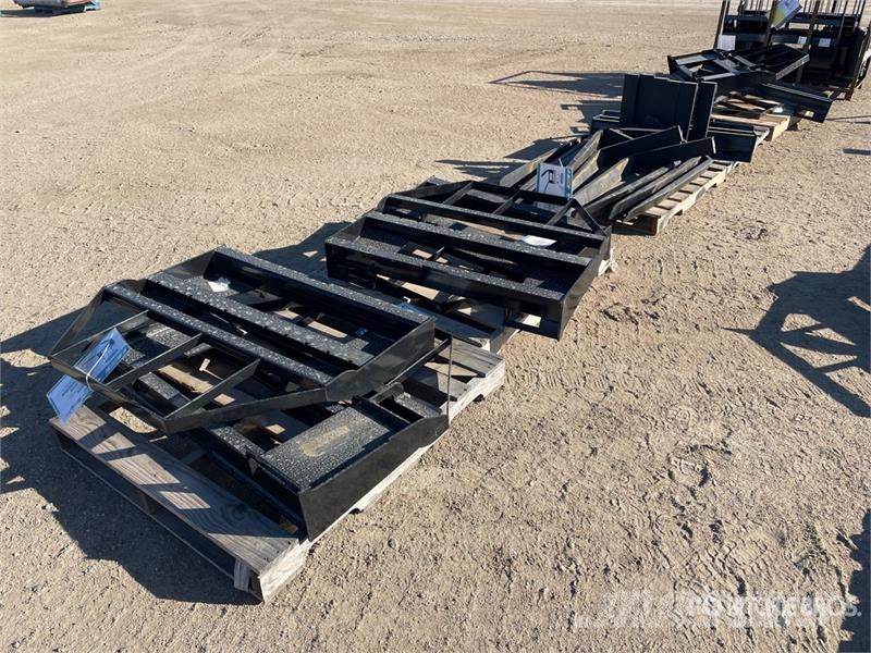 Quantity of (8) Mower King SAII100 48 in Skid Ste Fourche