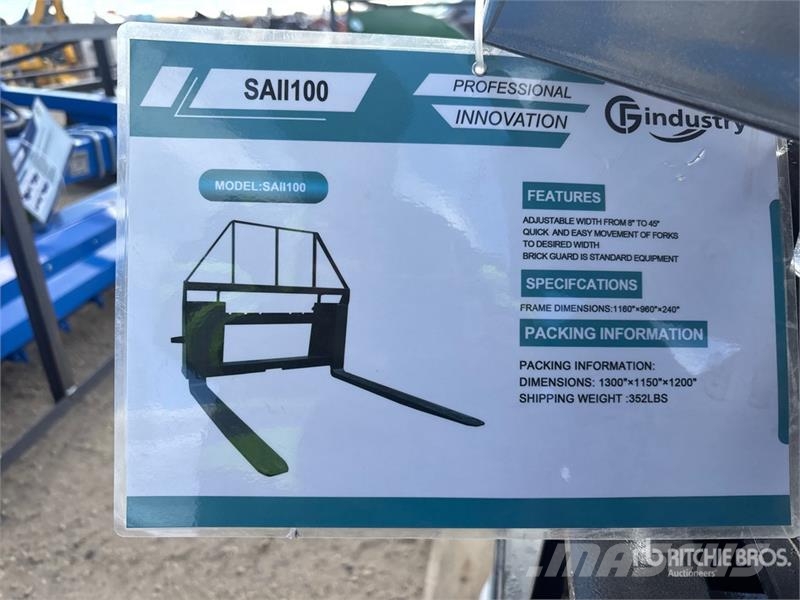 Quantity of (8) Mower King SA 48 in Skid Steer Fo Vilice