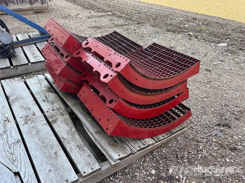 Quantity of (8) Pea Concave - Fits Case IH 9240 & Drugi deli