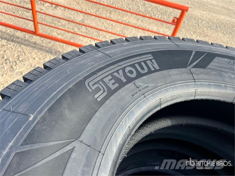  Quantity of (8) Seyoun 11R24.5 Tires (Unused) الإطارات والعجلات والحافات