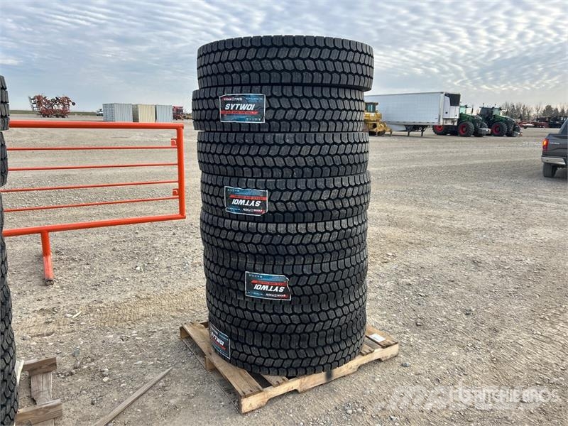  Quantity of (8) Seyoun 11R24.5 Tires (Unused) الإطارات والعجلات والحافات