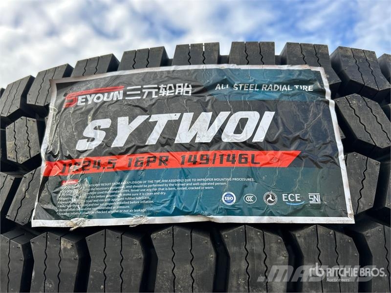  Quantity of (8) Seyoun 11R24.5 Tires (Unused) Pneus, roues et jantes