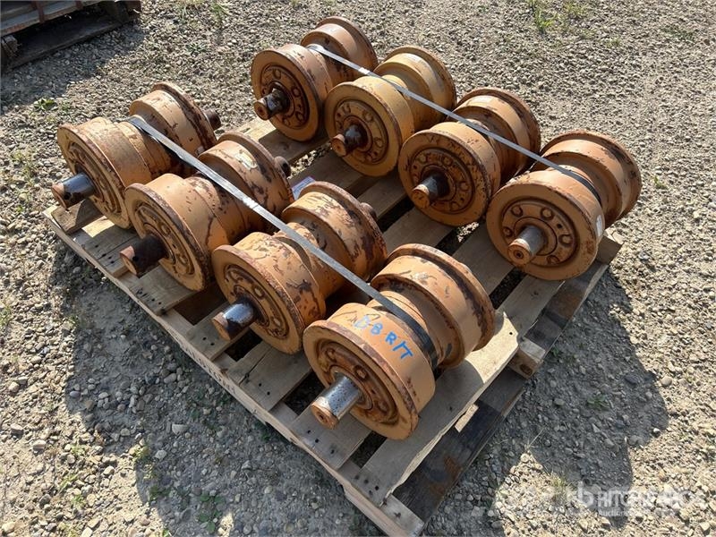 Quantity of (8) Single Flange Rollers Drugi deli