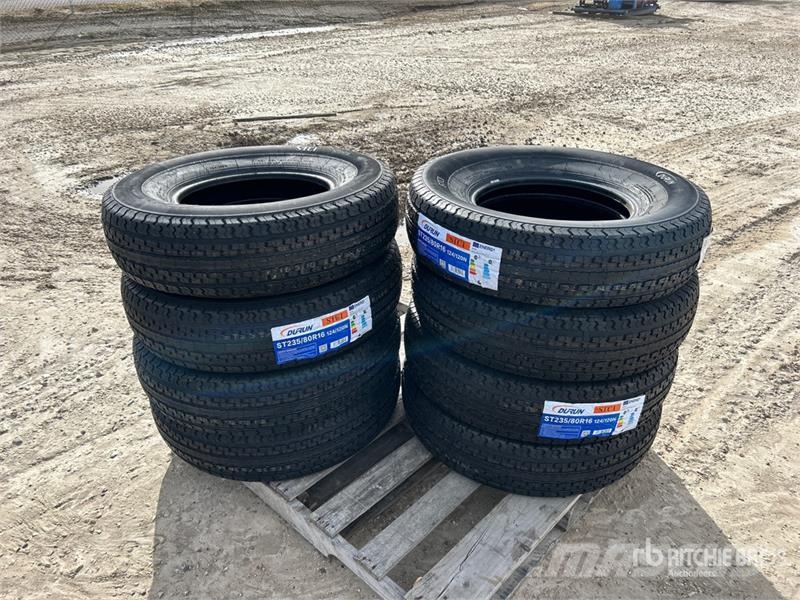 Quantity of (8) ST235/80R16 Tires (Unused) Gume, kolesa in platišča