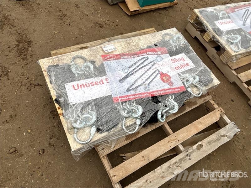 Quantity of (8) Suihe DLS G80 Double Leg Chain Sl Delovi i oprema za kran