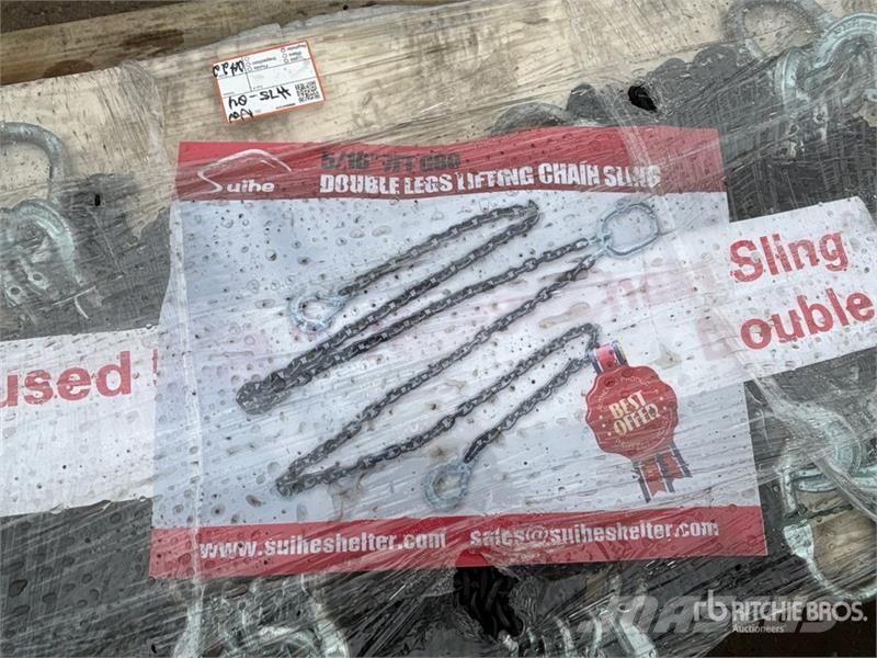 Quantity of (8) Suihe DLS G80 Double Leg Chain Sl Delovi i oprema za kran