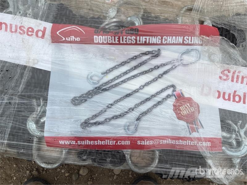  Quantity of (8)  Suihe DLS G80 Double Leg Chain Sl Kranen onderdelen en gereedschap