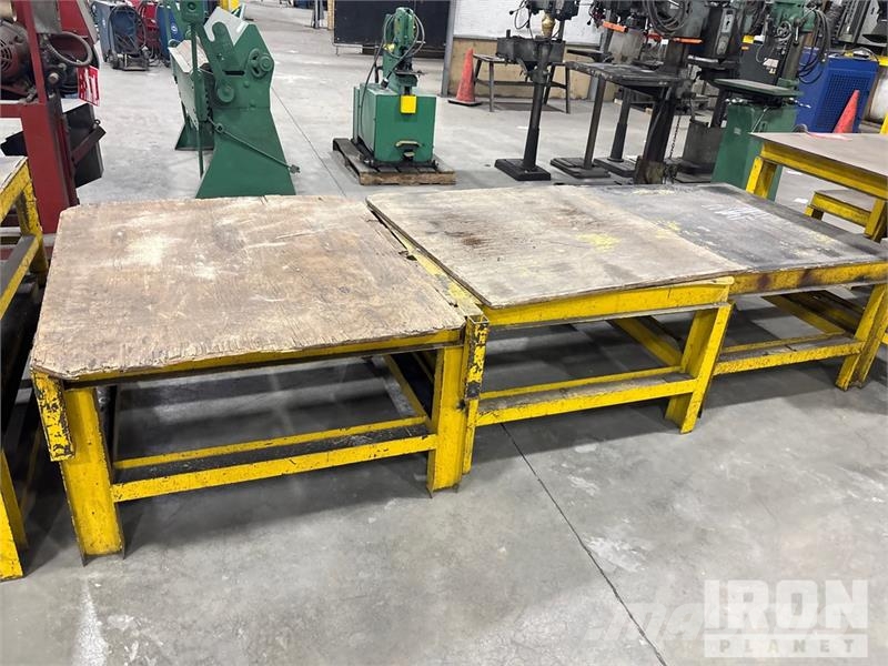 Quantity of (8) Tables Metal Frame Tables Shop Ta Utilaje construcții - Altele