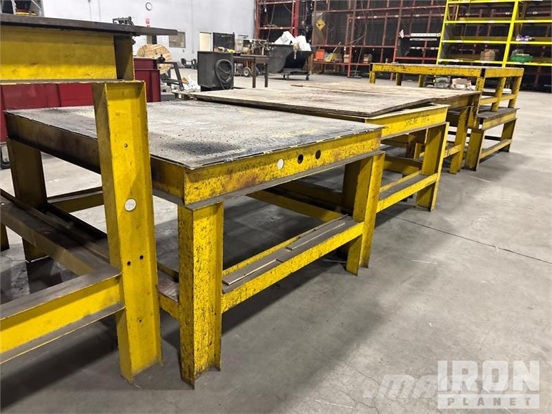 Quantity of (8) Tables Metal Frame Tables Shop Ta Utilaje construcții - Altele