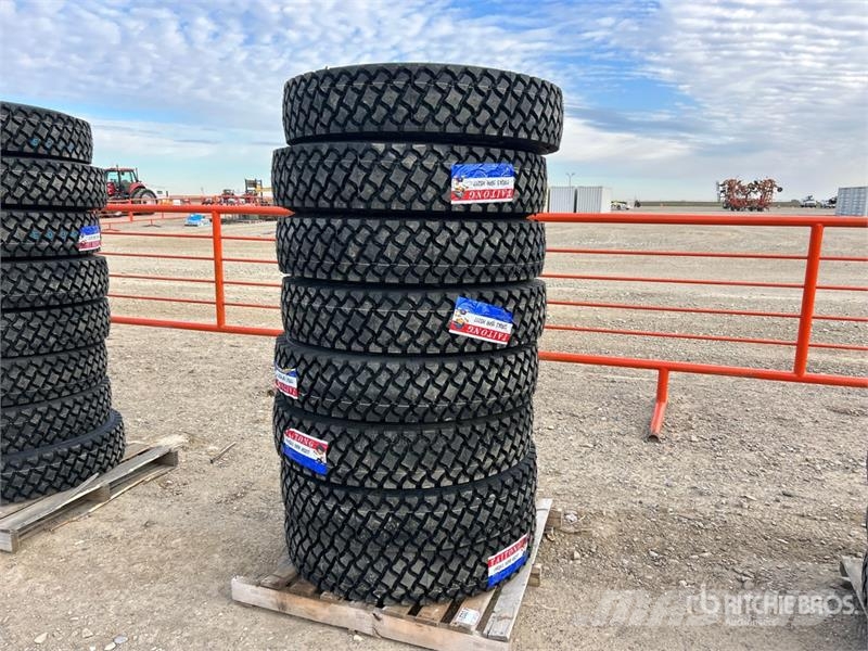  Quantity of (8) Taitong 11R24.5 Tires (Unused) الإطارات والعجلات والحافات